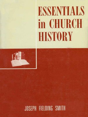 cover image of Essentials in Church History